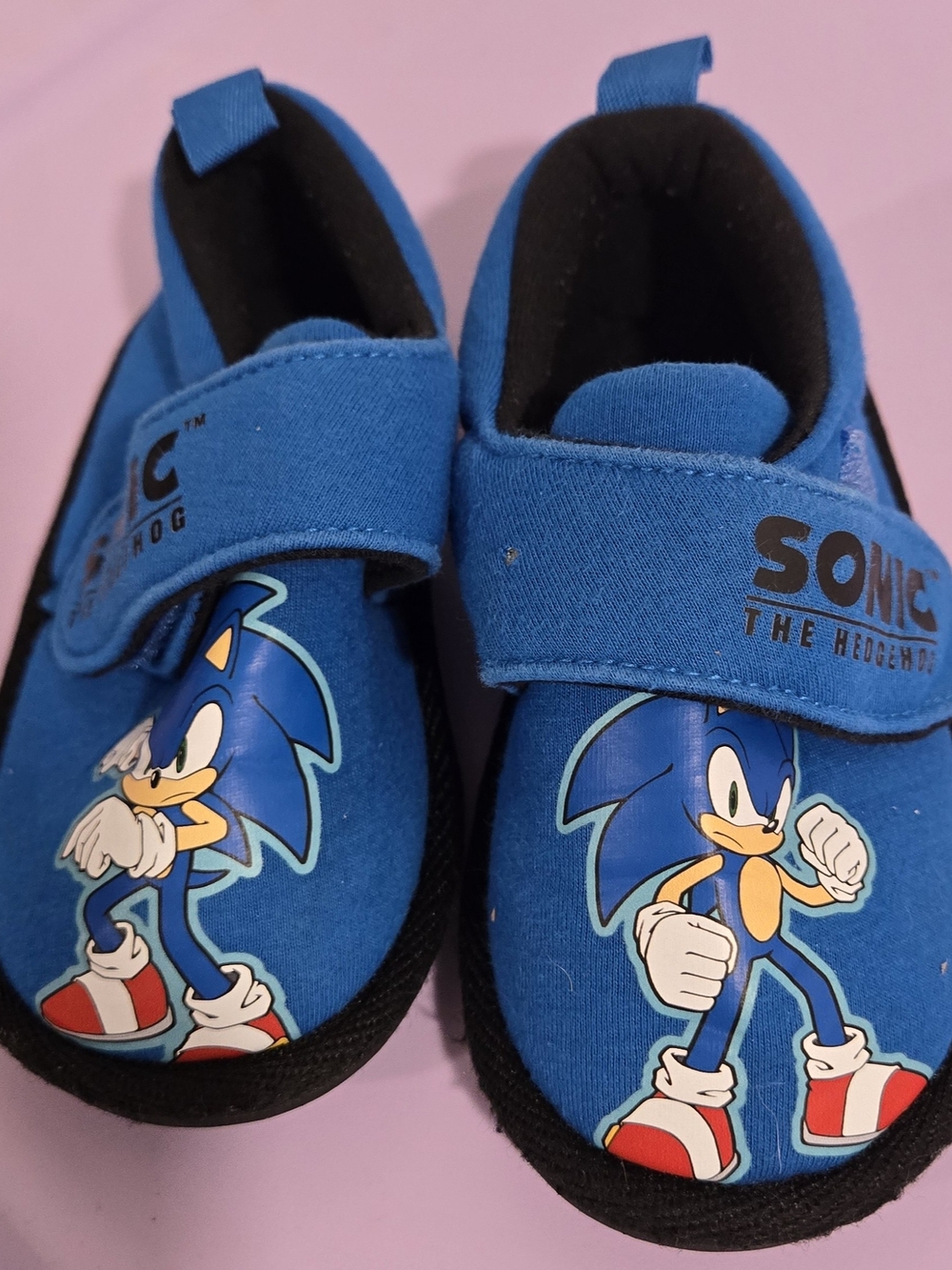 H&M Blue Sonic the Hedgehog Kids Slippers